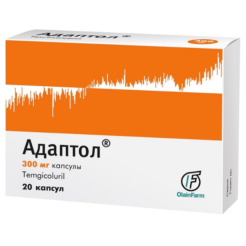 АДАПТОЛ (капс. 300 мг  №10х2)