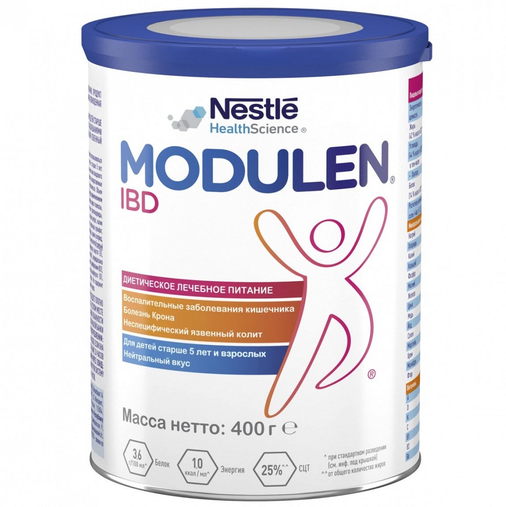 Нестле (Nestle) (Модулен АйБиДи продукт детского диетич. лечебного питания д/детей старше 5 лет и взрослых 400 г )
