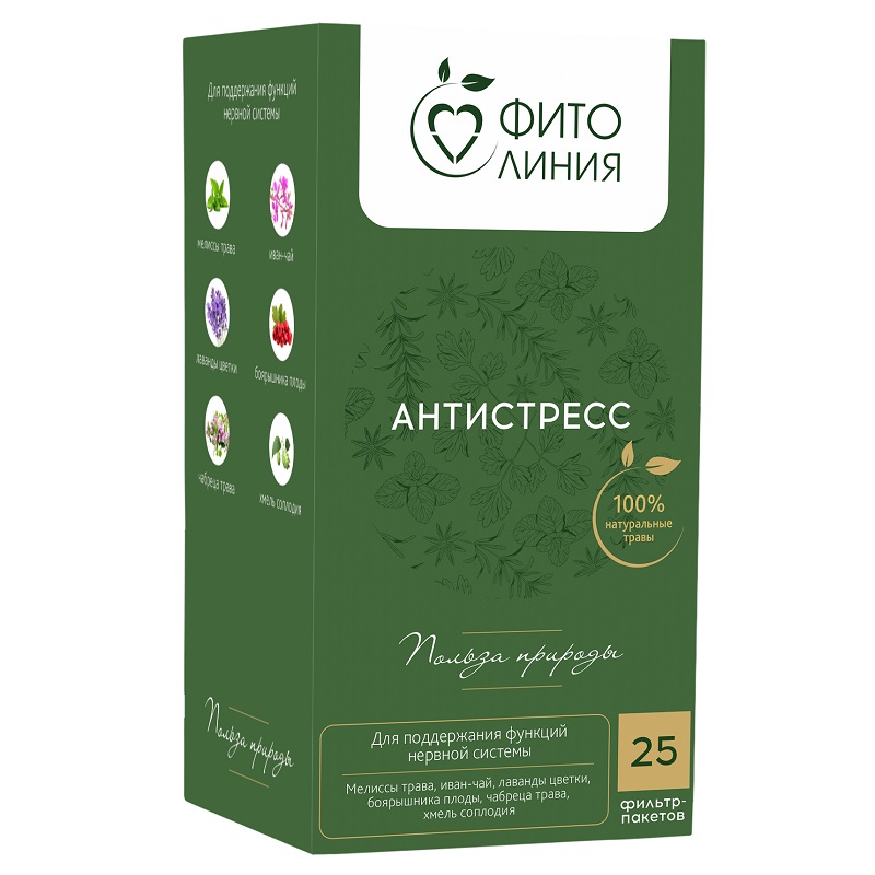 Фитолиния (БАД) (Фитолекарь Антистресс   саше-пакеты 1,7 г №25 (42,5 г))