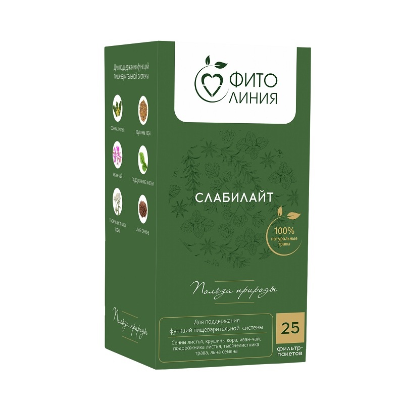 Фитолиния (БАД) (Фитолекарь Слабилайт  саше-пакеты 1,7 г №25 (42,5 г))