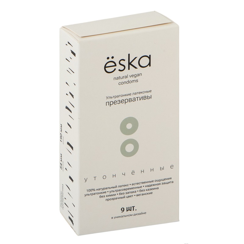 Eska Набор презервативов ультратонкие латексные утонченные №9