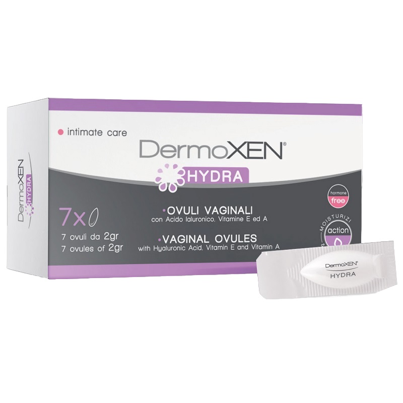 Свечи вагинальные  (Dermoxen Hydra 2 г  №7)