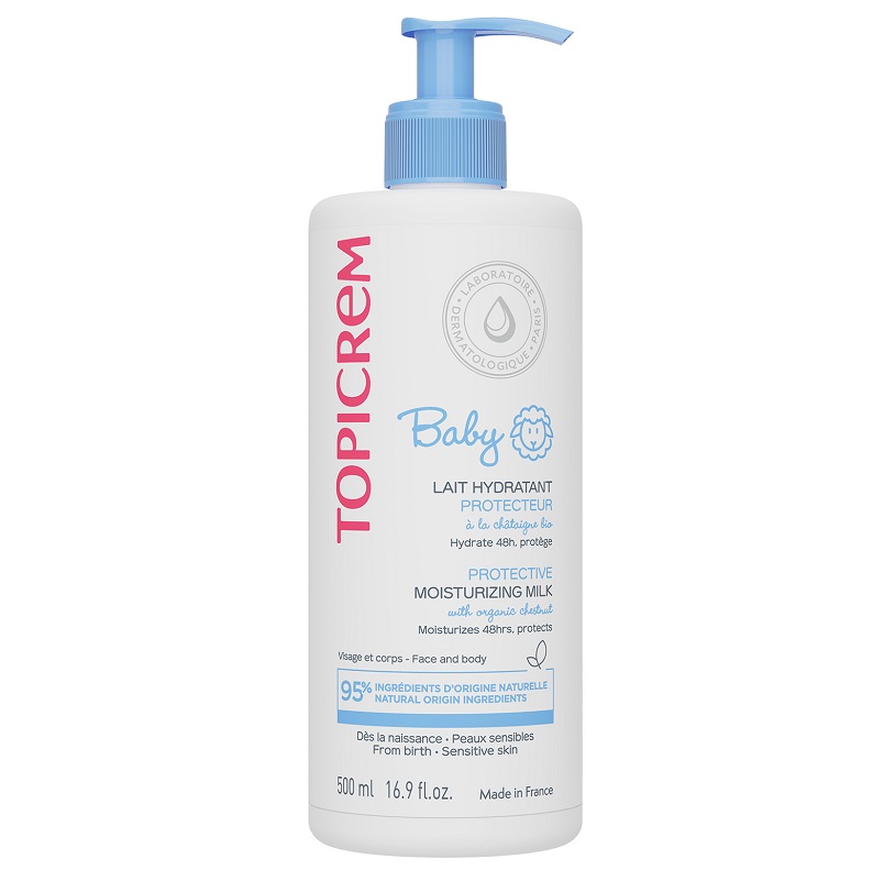 Topicrem Baby Молочко защитное увлажняющее 500 мл