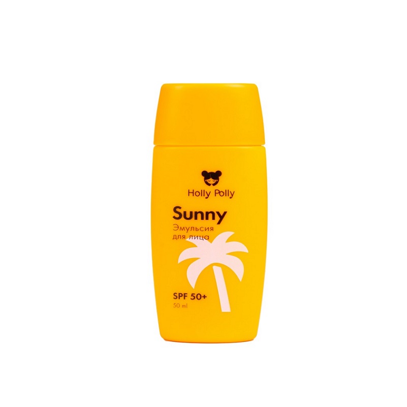 Holly Polly Sunny Эмульсия солнцезащитная для лица SPF 50+ 50 мл