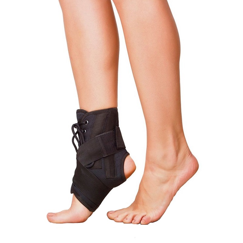 Бандаж (голеностопа с боковыми ребрами жесткости арт. 9003 МЕК  р. М, цвет черный )