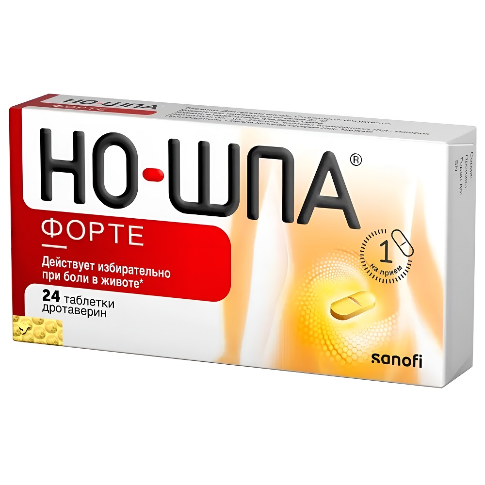 НО-ШПА ФОРТЕ (табл. 80 мг  №24х1)