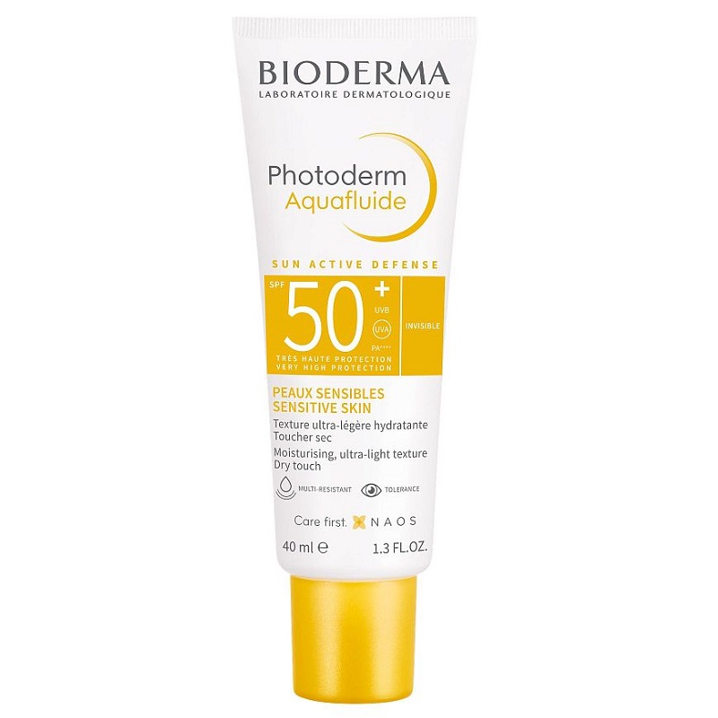 BIODERMA Laboratoire Dermatologique Флюид солнцезащитный Photoderm Aquafluide SPF 50+ 40 мл 
