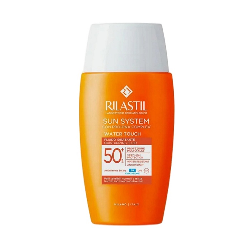 RILASTIL Sun System Water Touch Флюид солнцезащитный увлажняющий SPF 50+ 50 мл