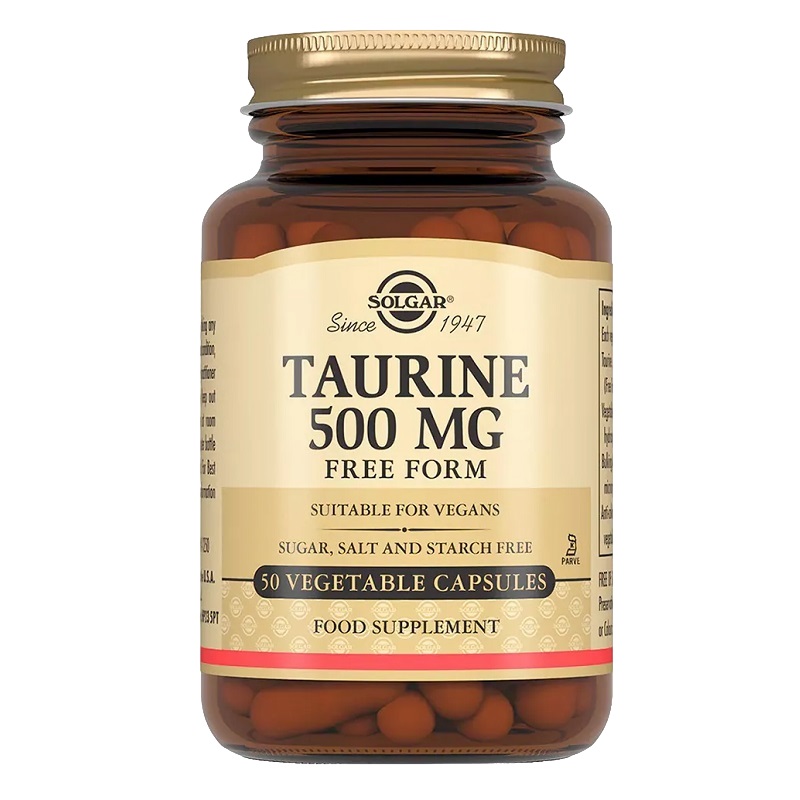 Solgar (БАД) (Таурин 500 мг капс. 685 мг±10%  №50)