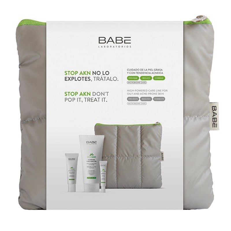 LABORATORIOS BABE STOP AKN Набор косметический "Проблемная кожа" 260 мл