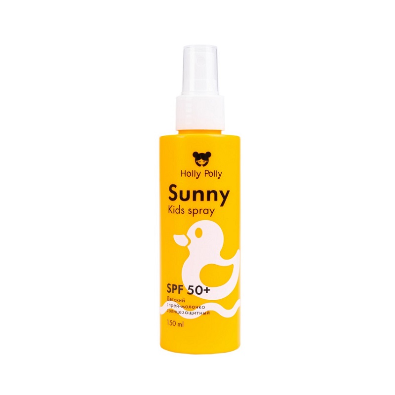 Holly Polly Sunny Спрей-молочко детский водостойкий SPF50+ 150 мл 