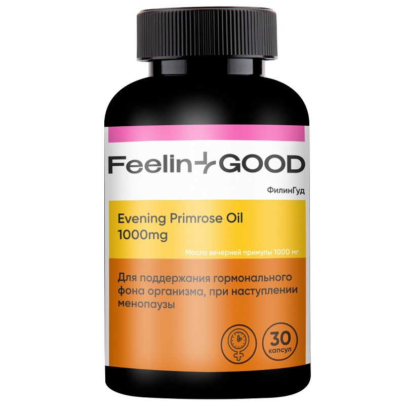 FeelinGood (БАД) (Масло вечерней примулы 1000 мг капс. 1,34 г  №30)