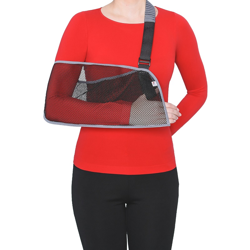 Повязка (поддерживающая при травмах рук (косыночная) арт. 5002 МЕК  р. XL, цвет черный )