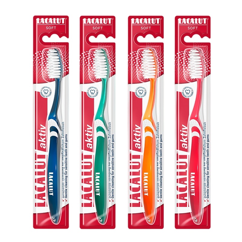 Lacalut Зубная щетка ACTIV для взрослых мягкая 