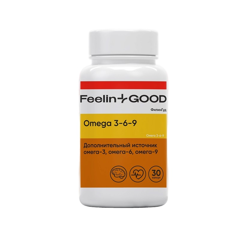 FeelinGood (БАД) (Омега 3+6+9 (Omega 3+6+9) мягкие капс. 1,40 г  №30)