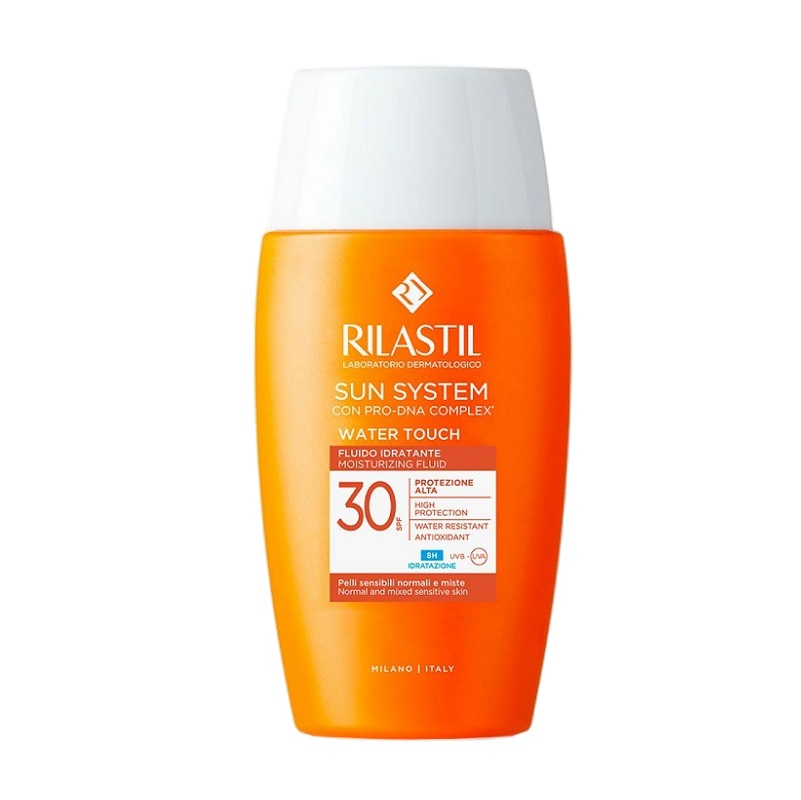 RILASTIL Sun System Water Touch Флюид солнцезащитный увлажняющий SPF30 50 мл