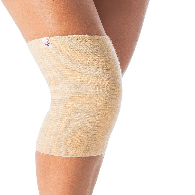 Бандаж (фиксирующий коленный согревающий, артикул 8002 МЕК  р. М, цвет бежевый )