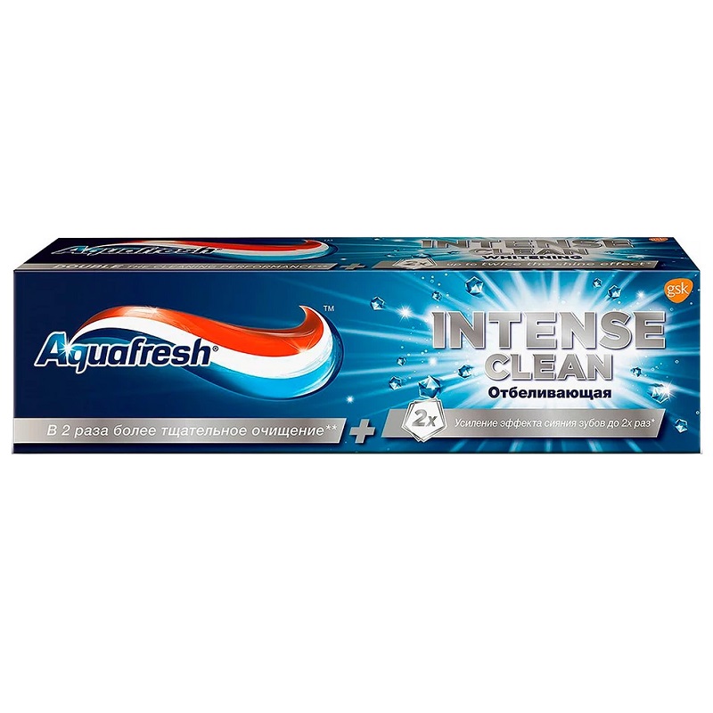 Aquafresh Зубная паста Intense Whitening 75 мл