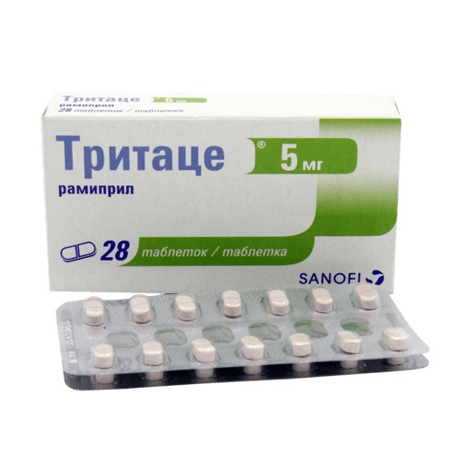 ТРИТАЦЕ (табл. 5 мг  №14х2)