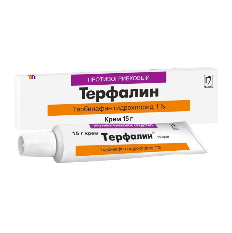 ТЕРФАЛИН (крем 1% туба 15 г №1)