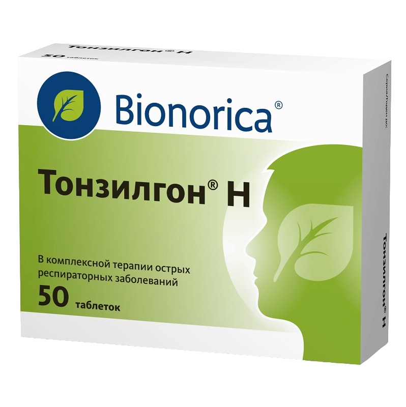 ТОНЗИЛГОН Н (табл.п.о.   №25х2)