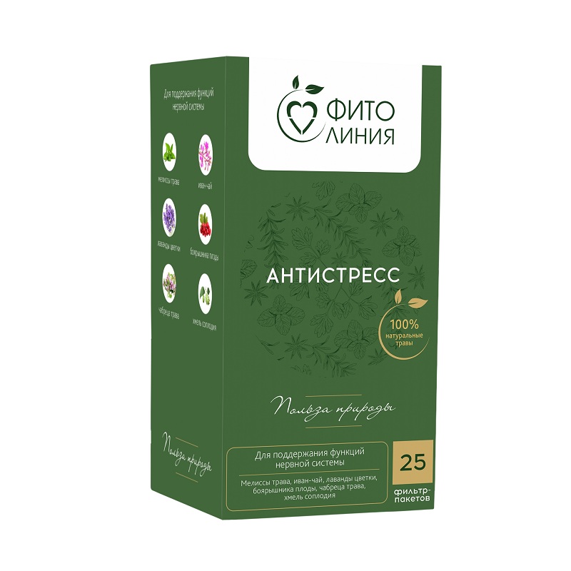 Фитолиния (БАД) (Фитолекарь Антистресс   саше-пакеты 1,7 г №25 (42,5 г))