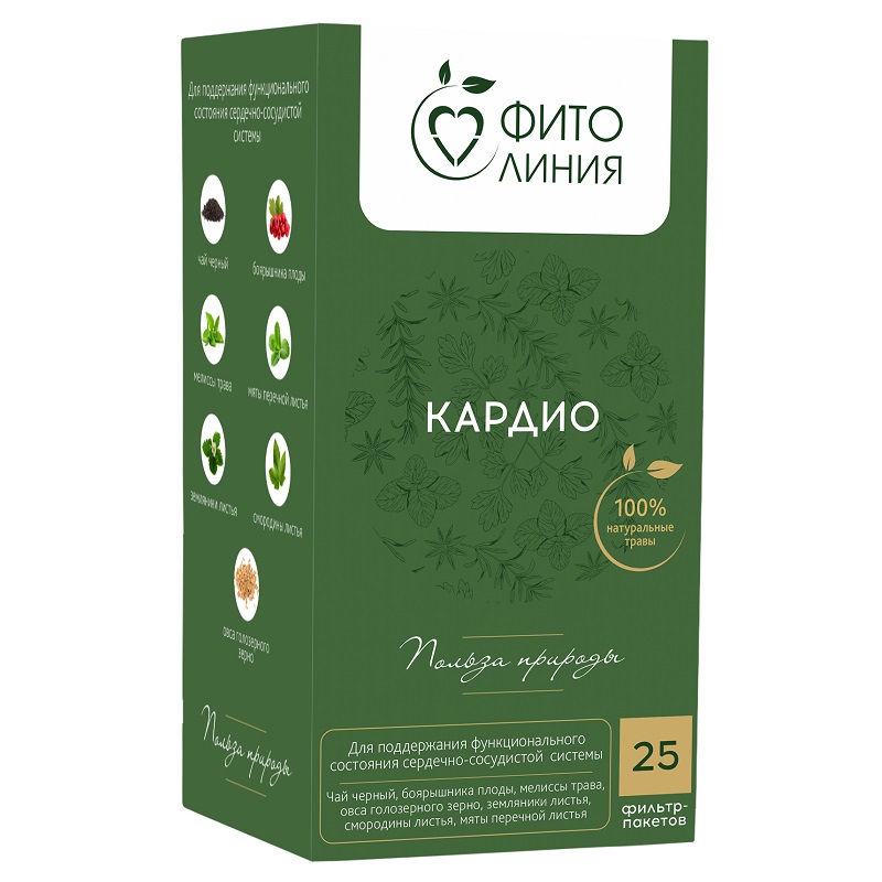 Фитолиния (БАД) (Фитолекарь Кардио  ф/п 1,7 г №25 (42,5 г))