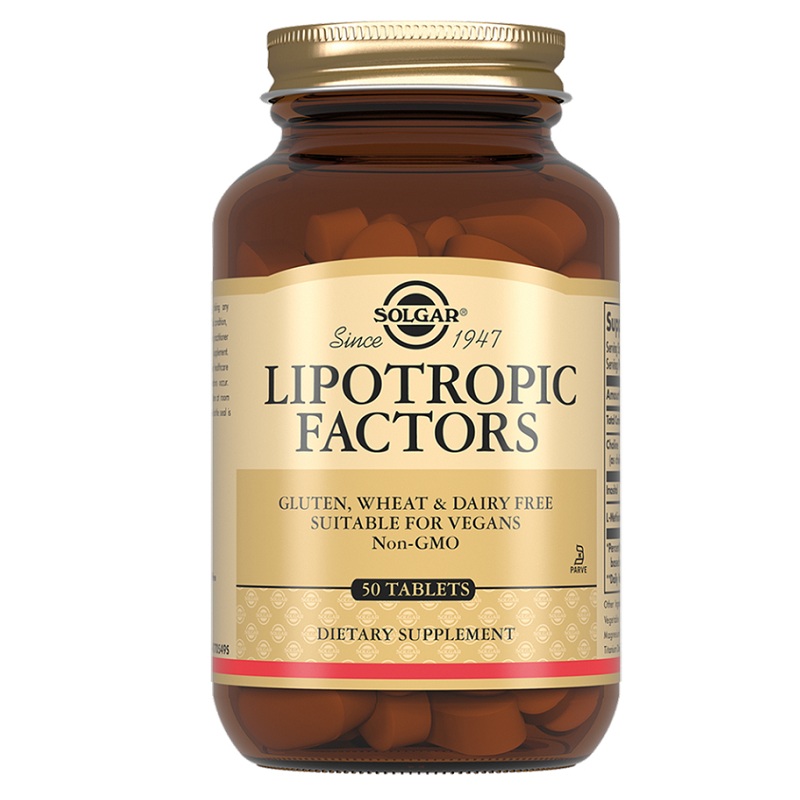 Solgar (БАД) (Таблетки Липотропный фактор табл. 1697 мг±5%  №50)