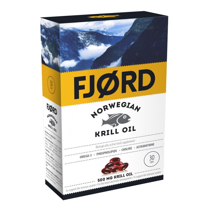 Фьорд (БАД) (норвежский крилевый жир   капс. 0,715 г  №30)