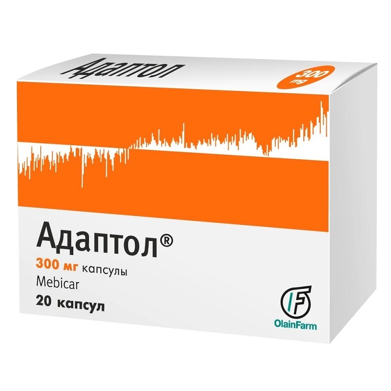 АДАПТОЛ (капс. 300 мг  №10х2)