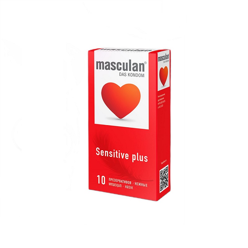 Маскулан (Masculan) Презервативы Sensitive Plus Нежные №10