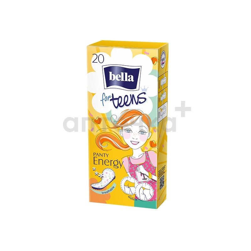 Bella for Teens PANTY energy deo Прокладки жен.гиг.ежедн. ультратонкие №20 