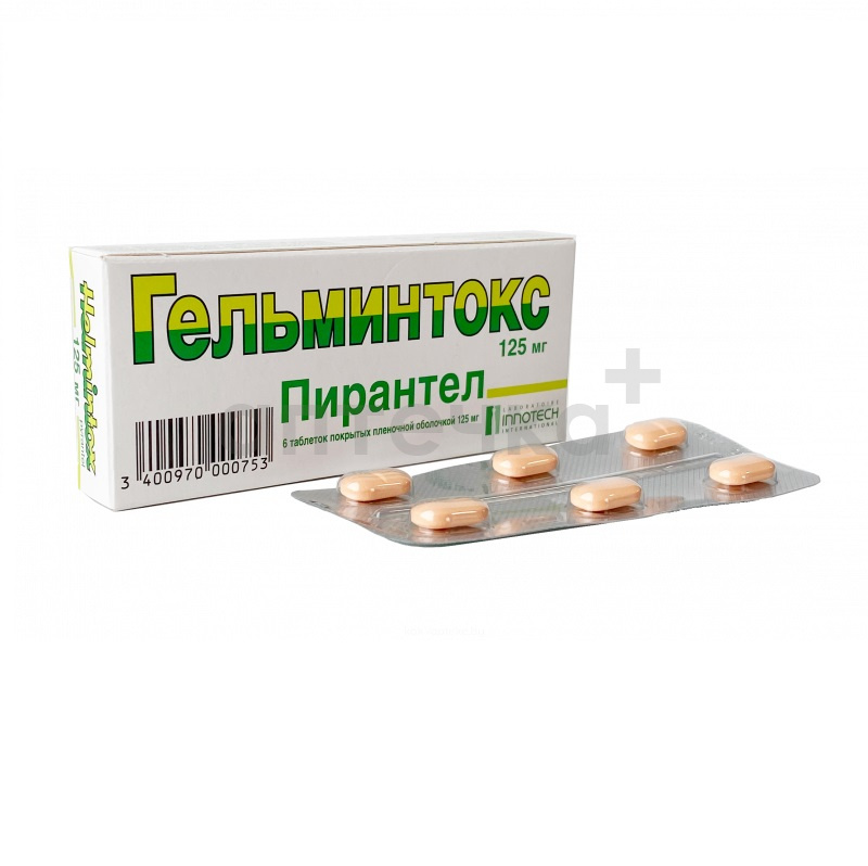 ГЕЛЬМИНТОКС (таб. п/п об. 125 мг  №6х1)