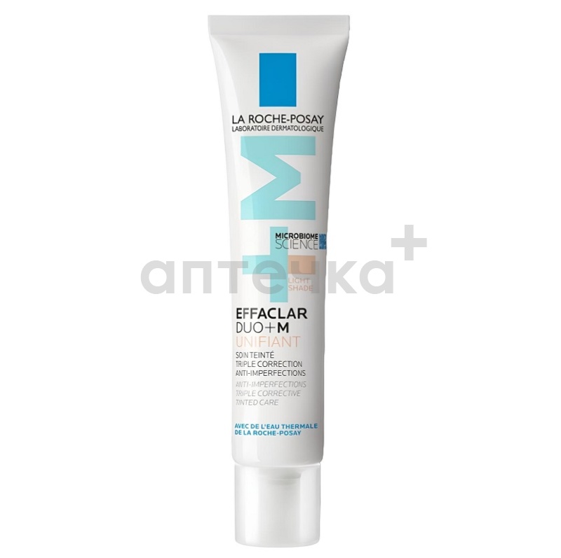 La Roche-Posay EFFACLAR DUO+M Крем-гель тонирующий тройной корректир. д/проблемной кожи 40 мл