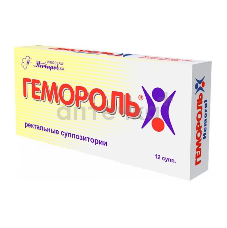 ГЕМОРОЛЬ (супп.рект.   №6х2)