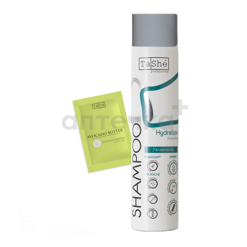 Tashe professional Hydration & smoothing Набор д/увлажнения и разглаживания волос (шампунь 300мл+баттер 20мл) арт. tsh_020n 