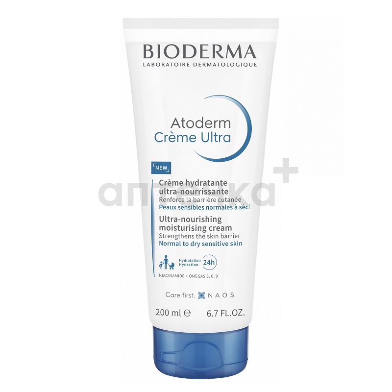 BIODERMA Laboratoire Dermatologique Крем Атодерм Ультра/ATODERM CREME ULTRA 200 мл туба