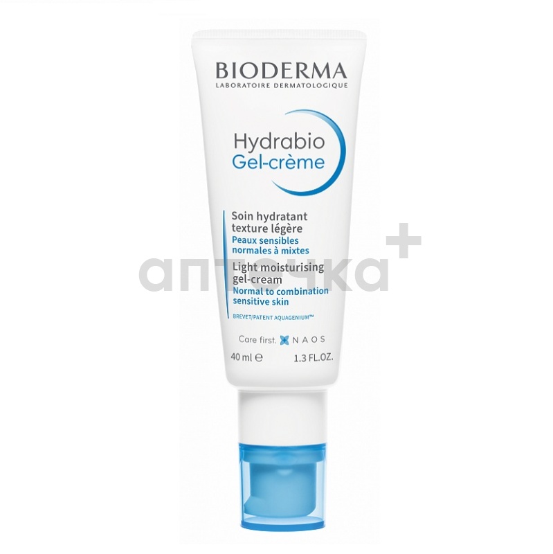 BIODERMA Laboratoire Dermatologique Гель-Крем Гидрабио/Hydrabio Gel-Cream 40 мл 