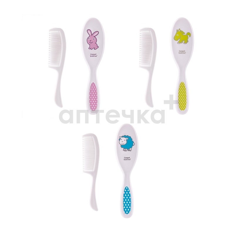 Canpol Щетка для волос и расческа 2/417