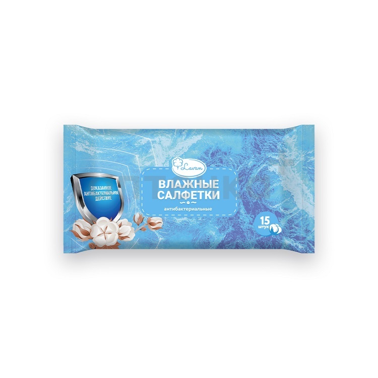 Lavan Салфетки влажные гигиенические антибактериальные №15