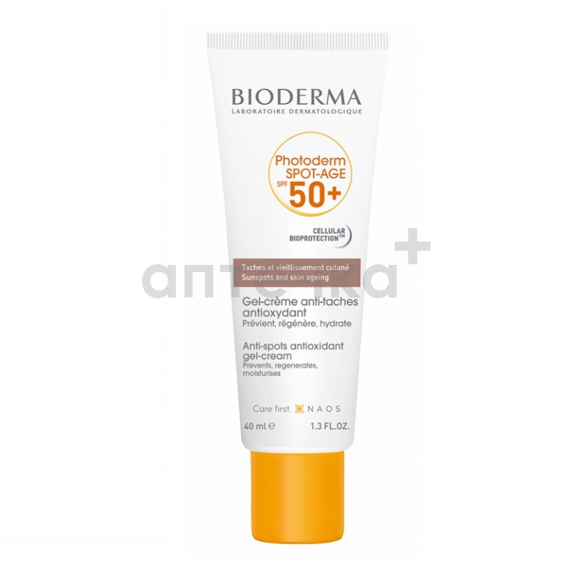 BIODERMA Laboratoire Dermatologique Гель-крем ФОТОДЕРМ SPF50+/Photoderm Spot-Age 40 мл 