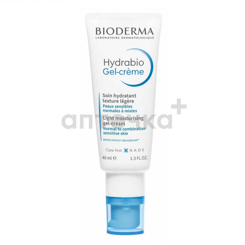 BIODERMA Laboratoire Dermatologique Гель-Крем Гидрабио/Hydrabio Gel-Cream 40 мл 