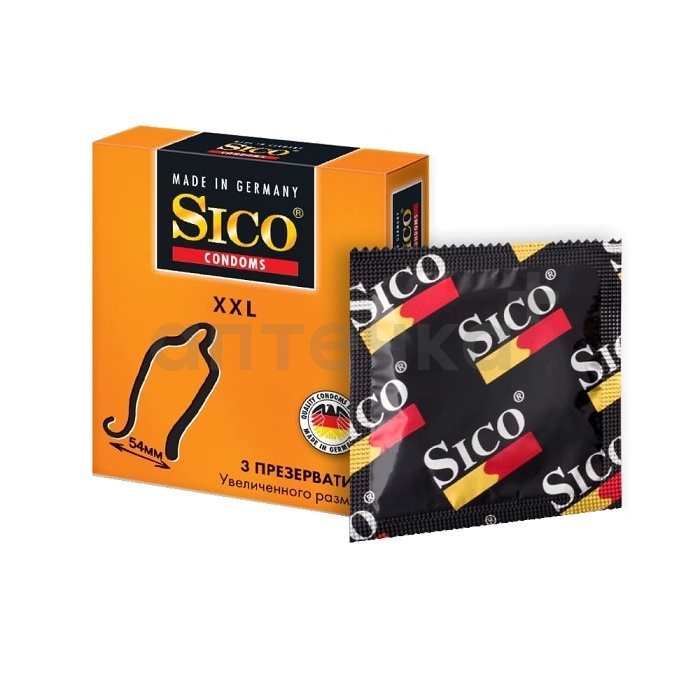 Sico ХХL Презервативы увеличенного размера 3шт