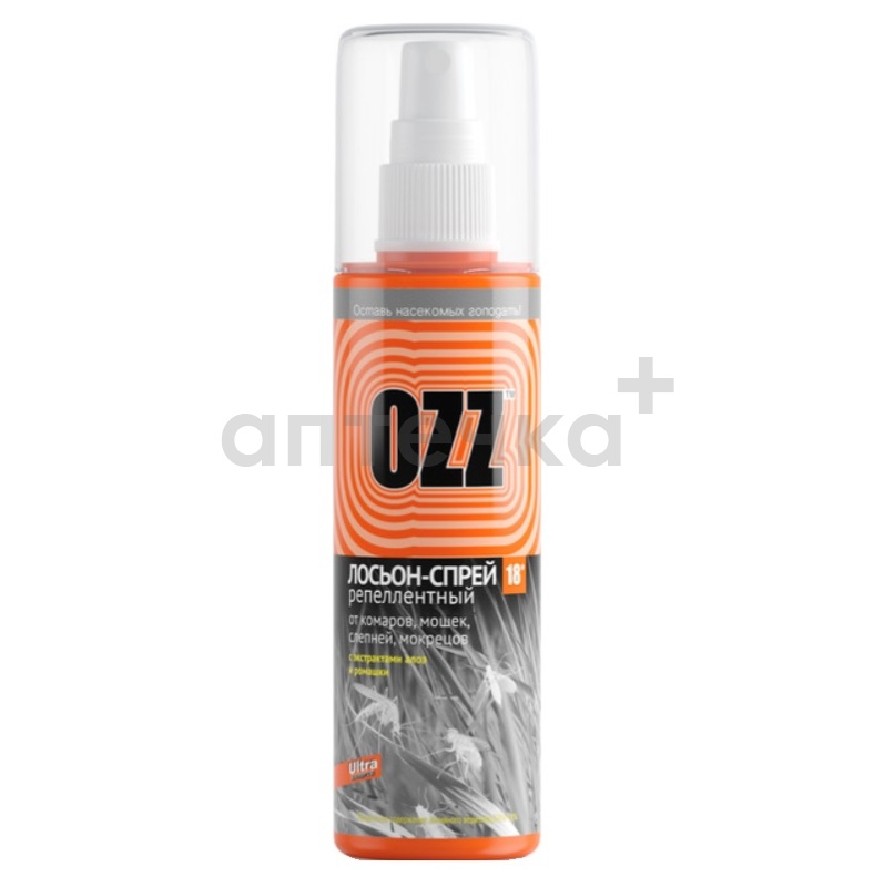 OZZ-18 Лосьон-спрей репеллентный 100мл