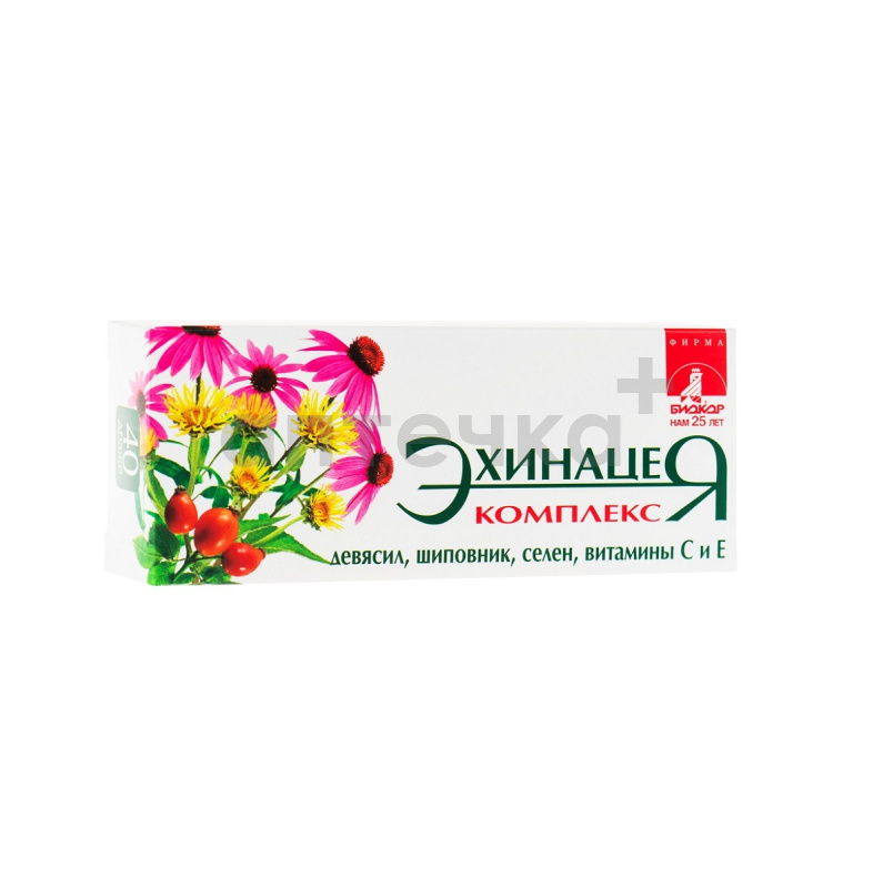 Эхинацея (БАД) (Биокор Комплекс  драже 260 мг №40)