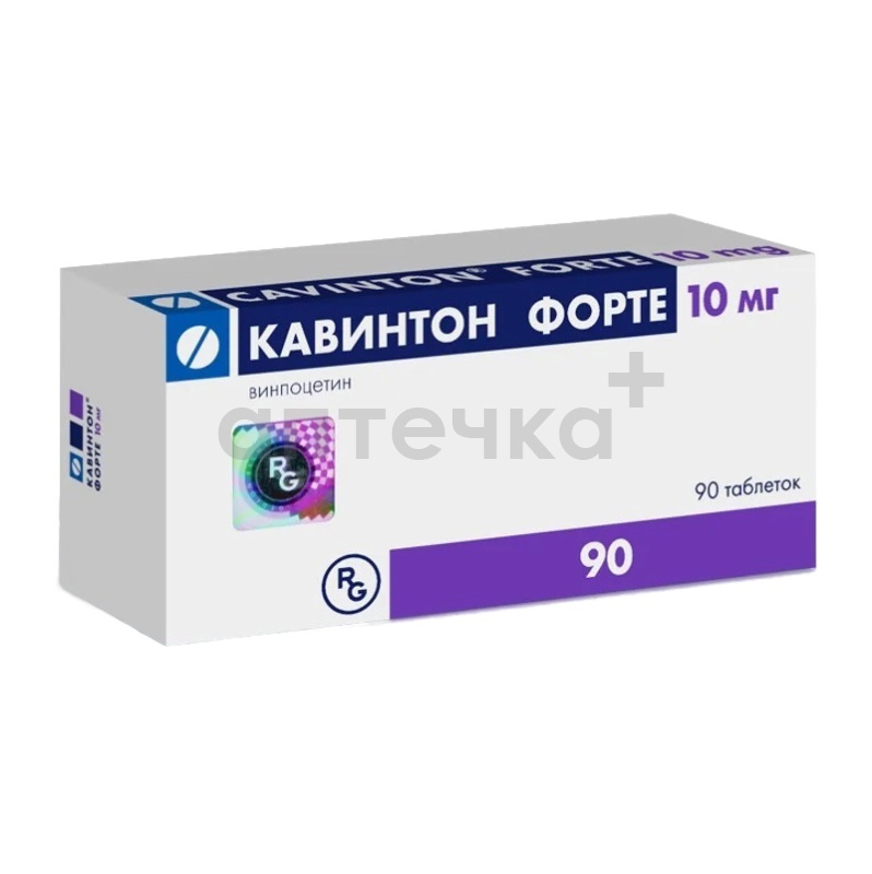 КАВИНТОН ФОРТЕ (табл. 10 мг  №15х6)