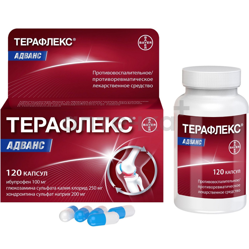ТЕРАФЛЕКС АДВАНС (капс.  фл. №120)