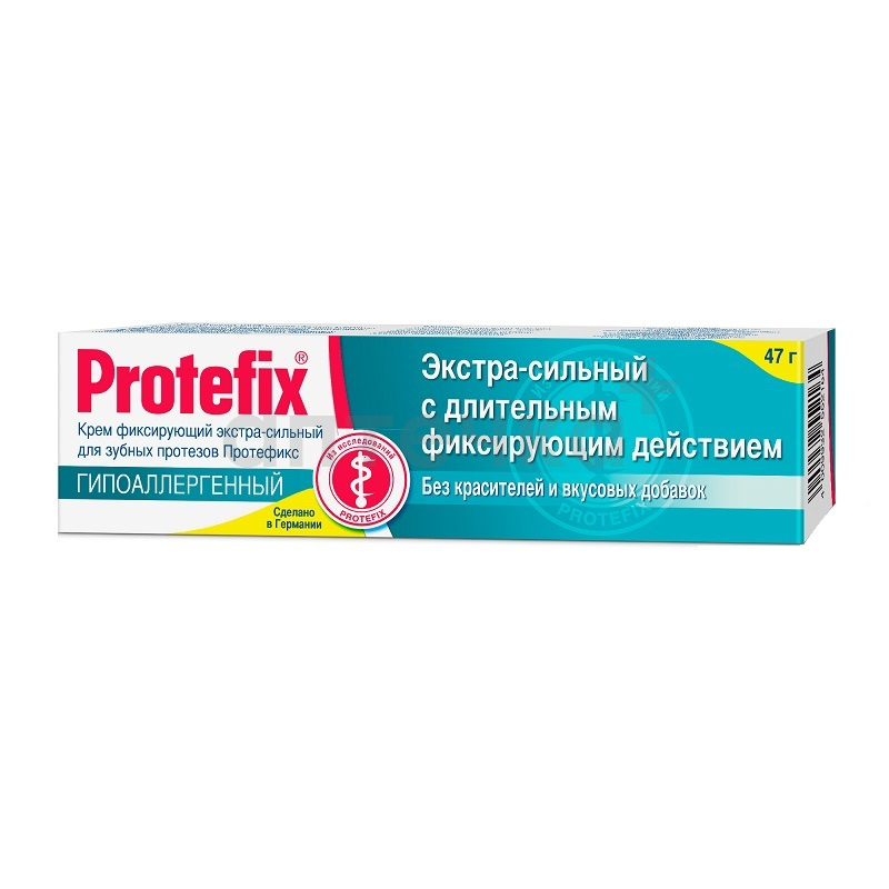 Protefix Крем д/фиксации зубных протезов Гипоаллергенный 40мл