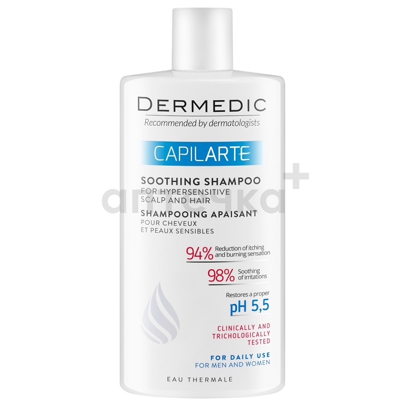 Dermedic CAPILARTE шампунь успокаивающий д/волос и сверхчувствительной кожи головы 300 мл