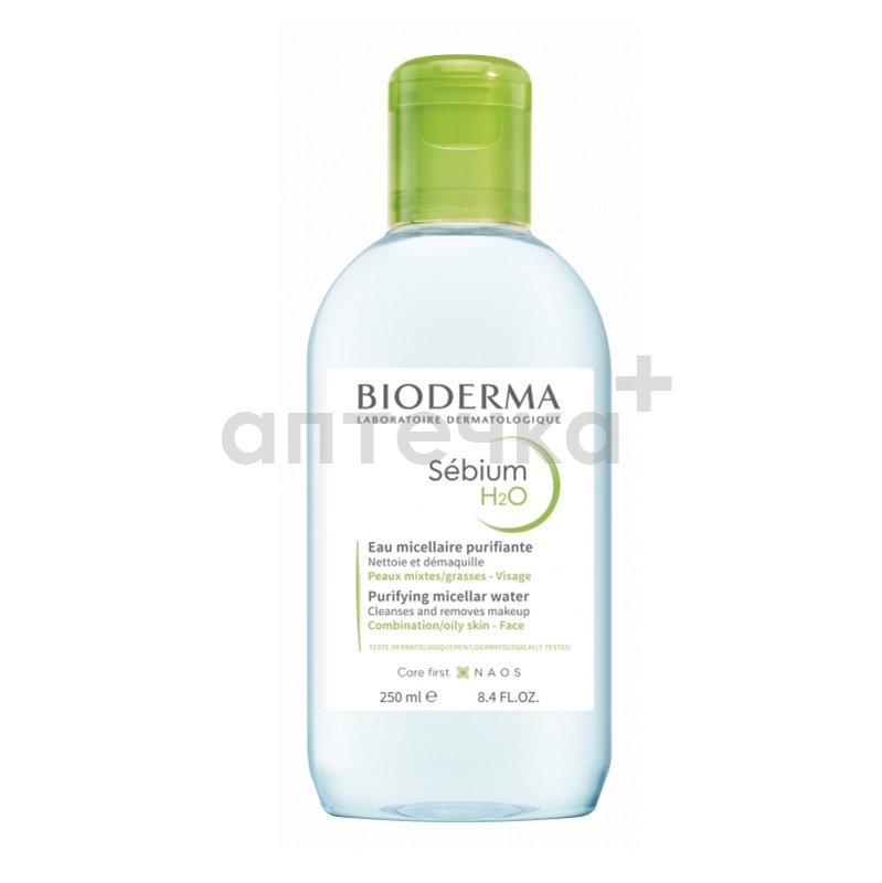 BIODERMA Laboratoire Dermatologique Вода мицеллярная Себиум Н2О/Sebium Н2О 250 мл